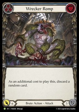 Wrecker Romp (Blue) (Alternate Art Rainbow Foil) - FAB Promos