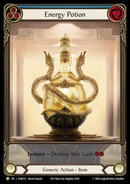 Energy Potion (Extended Art Cold Foil) - FAB Promos