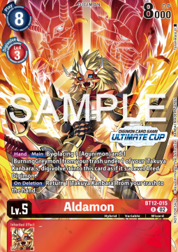 Aldamon (BT12-015) - Special Tournament Promos