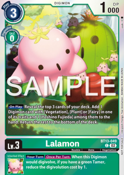 Lalamon (BT13-049) - Event Pack 6