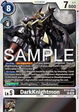DarkKnightmon (BT10-066) - Event Pack 6
