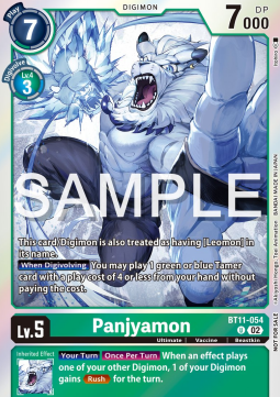 Panjyamon (BT11-054) - Event Pack 6