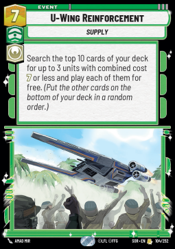 U-Wing Reinforcement - Spark of Rebellion