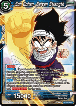 Son Gohan, Saiyan Strength - Perfect Combination