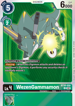 WezenGammamon (BT10-050) - Promos: Exceed Apocalypse