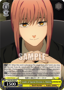 Leader of Special Division 4, Makima (V.1 - Rare) - Chainsaw Man