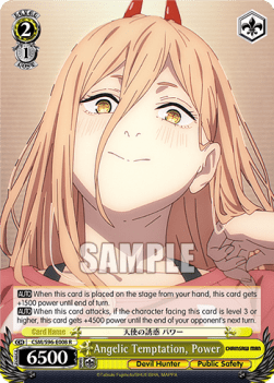 Angelic Temptation, Power (V.1 - Rare) - Chainsaw Man