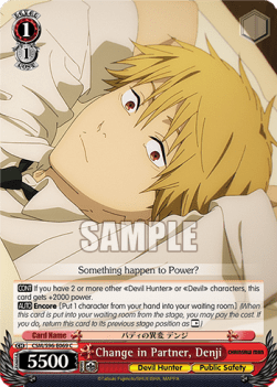 Change in Partner, Denji - Chainsaw Man