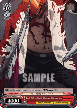 Devil With an Electric Chainsaw, Chainsaw Man (V.1 - Trial Deck) - Chainsaw Man