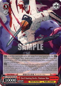 Devil Hunting Devils, Chainsaw Man (V.1 - Trial Deck) - Chainsaw Man