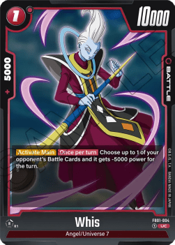 Whis (FB01-004) [Fusion World] - Awakened Pulse [Fusion World]