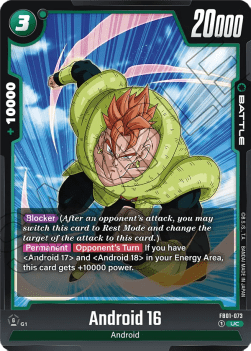 Android 16 (FB01-073) [Fusion World] - Awakened Pulse [Fusion World]