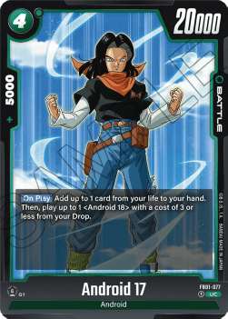 Android 17 (FB01-077) [Fusion World] - Awakened Pulse [Fusion World]