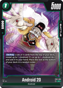 Android 20 (FB01-083) [Fusion World] - Awakened Pulse [Fusion World]