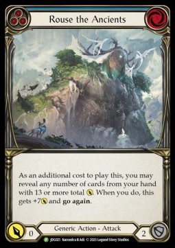 Rouse the Ancients (Cold Foil) - Judge Promos