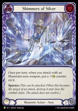 Shimmers of Silver (Cold Foil) - Judge Promos