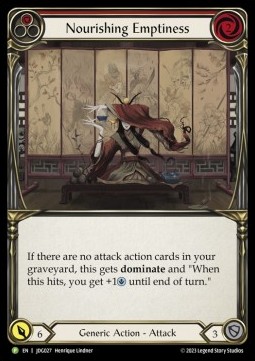 Nourishing Emptiness (Cold Foil) - Judge Promos