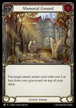 Memorial Ground (Cold Foil) - Judge Promos