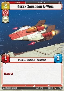 Green Squadron A-Wing - Spark of Rebellion: Extras