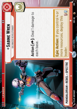 Sabine Wren, Galvanized Revolutionary (V.1) - Spark of Rebellion: Extras