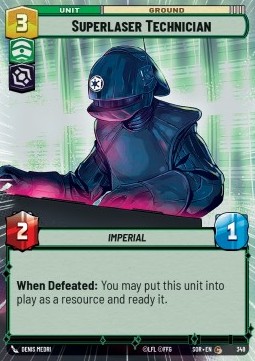 Superlaser Technician - Spark of Rebellion: Extras