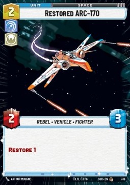 Restored ARC-170 - Spark of Rebellion: Extras