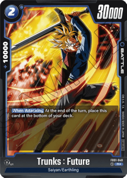 Trunks : Future (FB01-049) [Fusion World] (V.1 - Rare) - Unnumbered Promos [Fusion World]