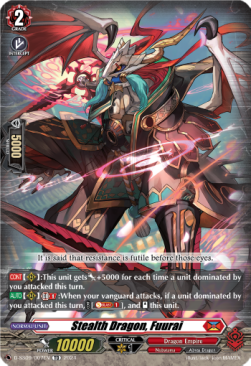 Stealth Dragon, Fuurai [D-Format] (V.1 - Trial Deck) - Stride Deckset: Shiranui