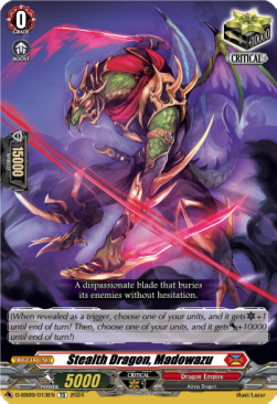 Stealth Dragon, Madowazu [D-Format] - Stride Deckset: Shiranui