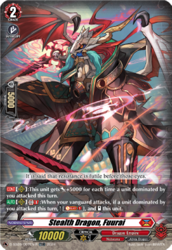 Stealth Dragon, Fuurai [D-Format] (V.2 - Trial Deck Rare) - Stride Deckset: Shiranui