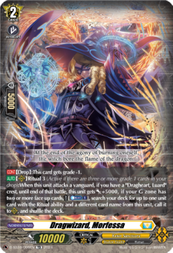 Dragwizard, Morfessa [D-Format] (V.1 - Trial Deck) - Stride Deckset: Luard
