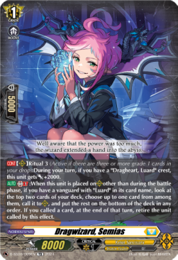 Dragwizard, Semias [D-Format] (V.1 - Trial Deck) - Stride Deckset: Luard