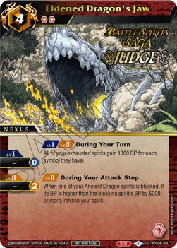 Eldened Dragon's Jaw - Judge Promos