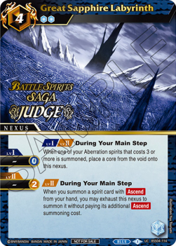 Great Sapphire Labyrinth - Judge Promos