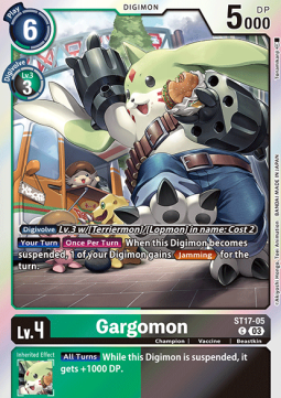 Gargomon (ST17-05) - Advanced Deck: Double Typhoon