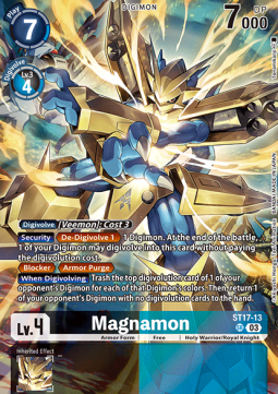 Magnamon (ST17-13) - Advanced Deck: Double Typhoon