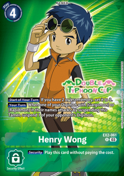 Henry Wong (EX2-061) - Promos: Starter Deck