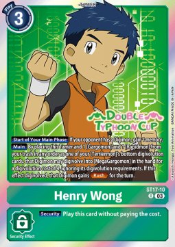 Henry Wong (ST17-10) - Promos: Starter Deck