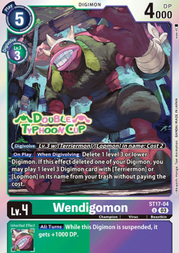 Wendigomon (ST17-04) - Promos: Starter Deck