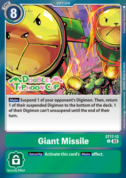 Giant Missile (ST17-12) - Promos: Starter Deck