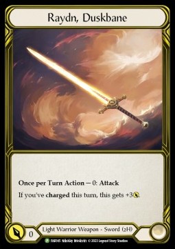 Raydn, Duskbane (Cold Foil Golden) - FAB Promos