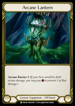 Arcane Lantern (Cold Foil Golden) - FAB Promos