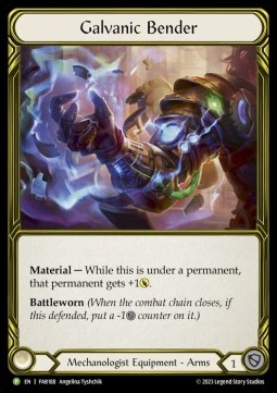 Galvanic Bender (Cold Foil Golden) - FAB Promos