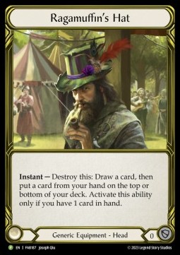 Ragamuffin's Hat (Cold Foil Golden) - FAB Promos
