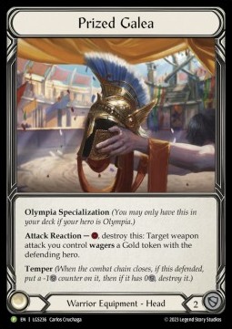 Prized Galea (Rainbow Foil) - LGS Promos