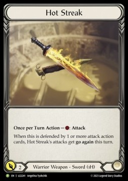 Hot Streak (Rainbow Foil) - LGS Promos
