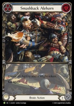 Smashback Alehorn (Extended Art Rainbow Foil) - LGS Promos