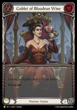 Goblet of Bloodrun Wine (Extended Art Rainbow Foil) - LGS Promos
