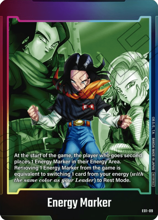 Energy Marker "Android 17 & 18" (V.1 - Token ) - Energy Markers