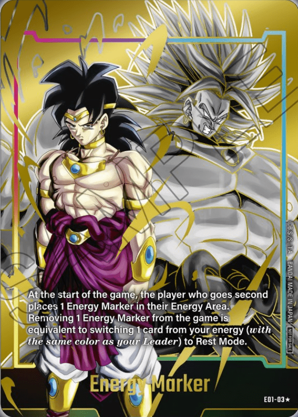 Energy Marker "Broly" (V.2 - Token ) - Energy Markers